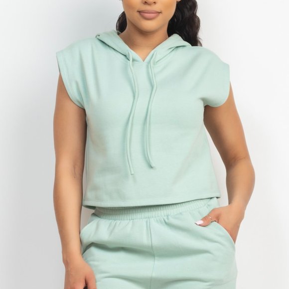 Hoodie Springtime 2pc Short Set - Picture 2 of 5